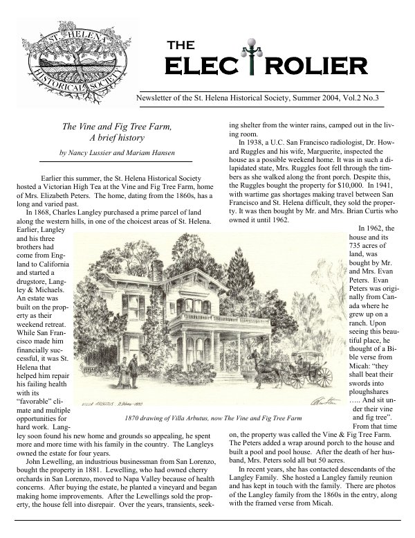 August 2004 newsletter cover
