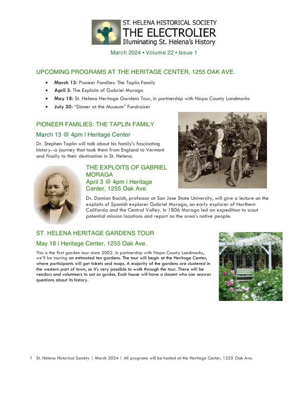 March 2024 newsletter cover