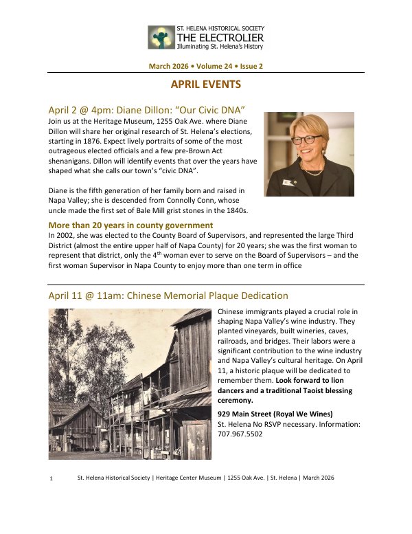 March 2026 newsletter cover