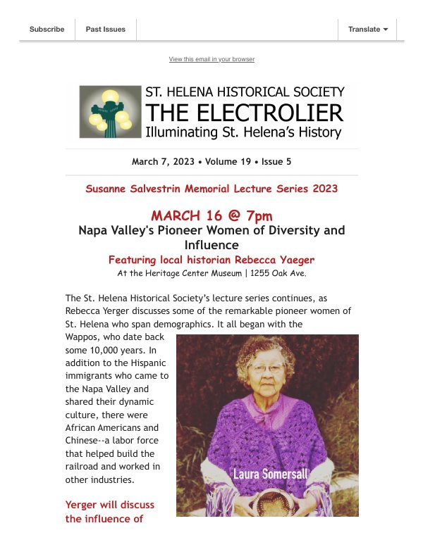 March 7, 2023 newsletter cover